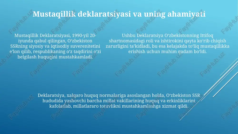 mustaqillik arafasida oʻzbekiston: tarixiy shart-sharoitlar va zarurat - Page 5