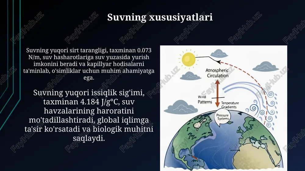 gidrosfera va suvning aylanma harakati - Page 5