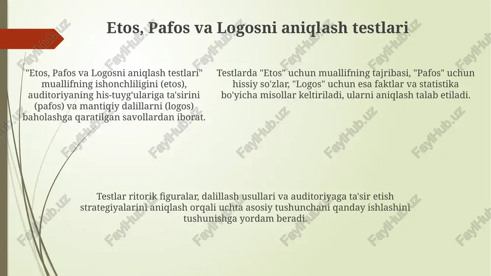 ritorikaga oid test topshiriqlar - Page 5
