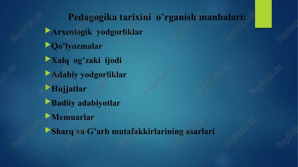 keltirilishicha, islomlashtirish bir necha yilga cho‘zilgan. qur’on va uni tarbiyaviy ahamiyati.islomning kirib kelishi, «qur’on» kitobi islom dunyosida alohida ahamiyat kasb etadi. qur’on va uni tarbiyaviy ahamiyati islomning kirib kelishi, «qur’on» kitobi islom dunyosida alohida ahamiyat kasb etadi. har bir musulmon beshta ruknni bajarishi zarur. «la ilaha illalloh muhammadu-r-rosululloh» deb shahodatlik berish. namoz o’qish. zakot berish. ro’za tutish. imkoniga ko’ra hajga borish. payg’ambar muhammad ibn abdulloh (570-632)ning to’rt choriyori: abu bakr-as-siddiq (632-634 y.)*. umar ibn-xattob (634-644 y.)*. usmon ibn affon (644-656 y.)*. ali ibn abu tolib (656-661)*lar 23 yil davomida xat-savodi borligi uchun «qur’on» oyatlarini yod olib va xat bilan bitganlar. (qavslar oralig'ida choriyorlar xalifalik qilgan yillar ko'rsatilgan) qur’on»dagi oyatlar va ularda ilgari surilgan qoidalar. «qur’on»da ehsonga loyiq kishilarga, birinchi navbatda, ota-onalar kiritiladi va ota-ona haqi belgilab beriladi. «al-isro» surasining 23-24-oyatlarida ota-onaga yaxshilik qilish alloh taologa ibodat qilishdan keyin ikkinchi vazifa sifatida ta’kidlanadi. mazkur oyatlarda eng oliy insoniy muomala qoidalari sifatida …