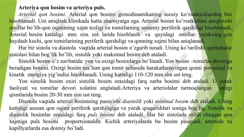 8 mk. , hisoblarga ko’ra, muskul kapillyarlaridagi 1 ml qon kapillyar endoteliysining 0,5 m2 yuzasiga tegib o’tadi. qon kapillyarning yupqa devoriga tegib turadigan yuza shunday katta bo’lganidan bu yerda sodir bo’luvchi modda almashinuviga, jumladan qon bilan to’qima orasidagi gaz almashinuviga yordam beradi. hisoblarga ko’ra, muskul kapillyarlaridagi 1 ml qon kapillyar endoteliysining 0,5 m2 yuzasiga tegib o’tadi. qon kapillyarning yupqa devoriga tegib turadigan yuza shunday katta bo’lganidan bu yerda sodir bo’luvchi modda almashinuviga, jumladan qon bilan to’qima orasidagi gaz almashinuviga yordam beradi. turli organlardagi kapillyarlarning shakli va kattaligi har xil. ulardagi kapillyarlarning umumiy soni ham turlicha. modda tez almashinadigan to’qimalarning 1 mm2 ko’ndalang kesimidagi kapillyarlar soni modda almashinuvi sust bo’lgan to’qimalardagiga nisbatan bir necha baravar ko’p. masalan, yurakning 1 mm2 keeimidagi kapillyarlar soni skelet muskulidagiga qaraganda 2 baravar ko’p. kapyllyarlarning ikki xilini ajratishadi. bir xili arteriolalar bilan vsnulalar orasida eng kalta yo’lni hosil qiladi , (ularni magistral kapillyarlar deb atashadi). boshqalari …