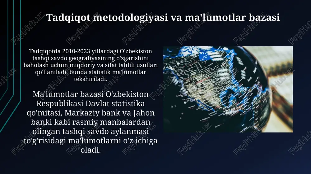 o'zbekistonda tashqi savdo munosabatlari geografiyasi - Page 5