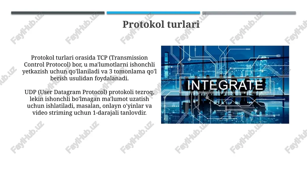 kompyuter tarmoqlari protokollari va standart texnologiyalari - Page 5