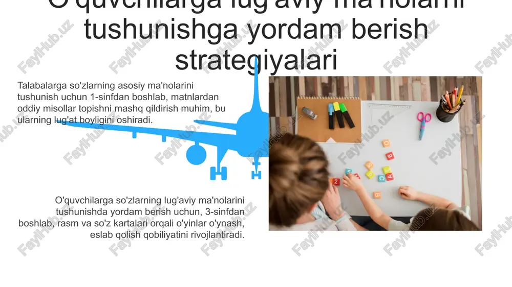 boshlang’ich sinfda o’z va ko’chma manoli so’zlarni o’rgatish - Page 5