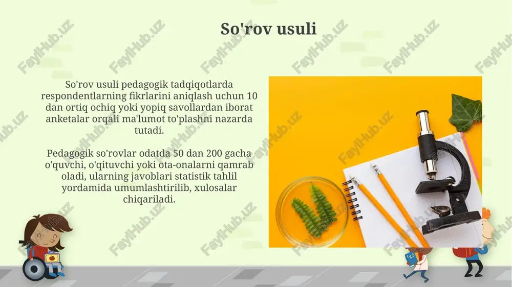 pedagogika fanining ilmiy-tadqiqot metodlari - Page 5