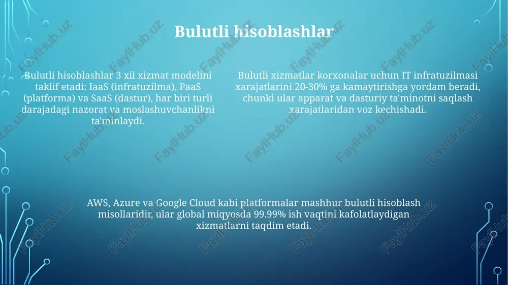 raqamli iqtisodiyotning asosiy texnalogiyalari - Page 5