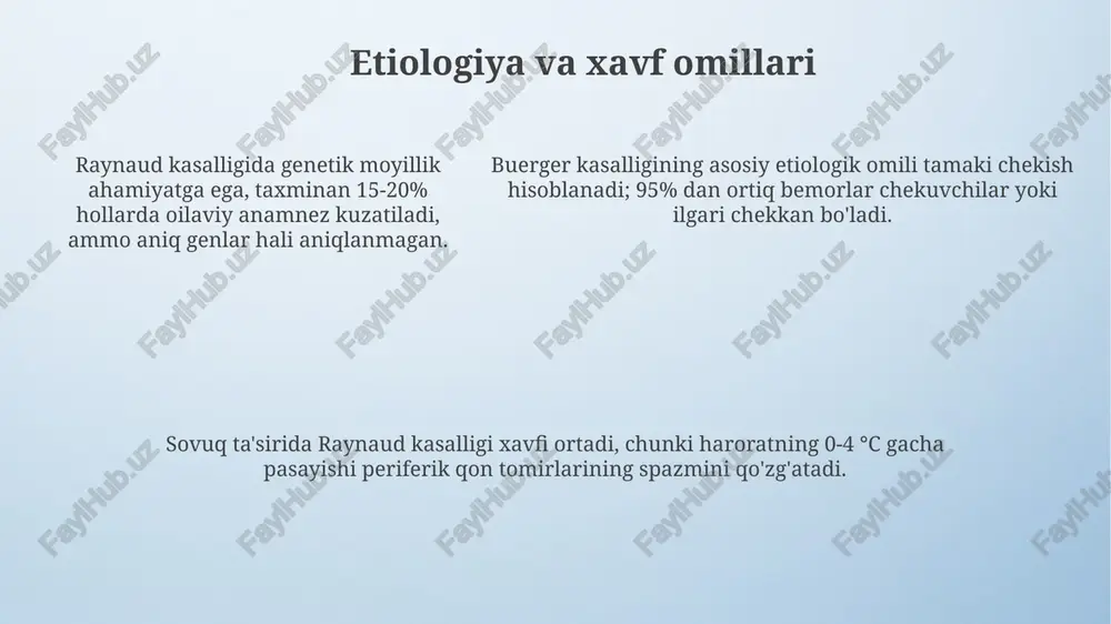reyno va bürger kasalliklari - Page 5