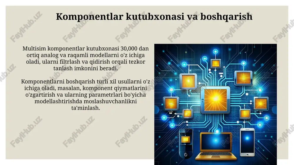 multisim dasturining imkoniyatlari - Page 5