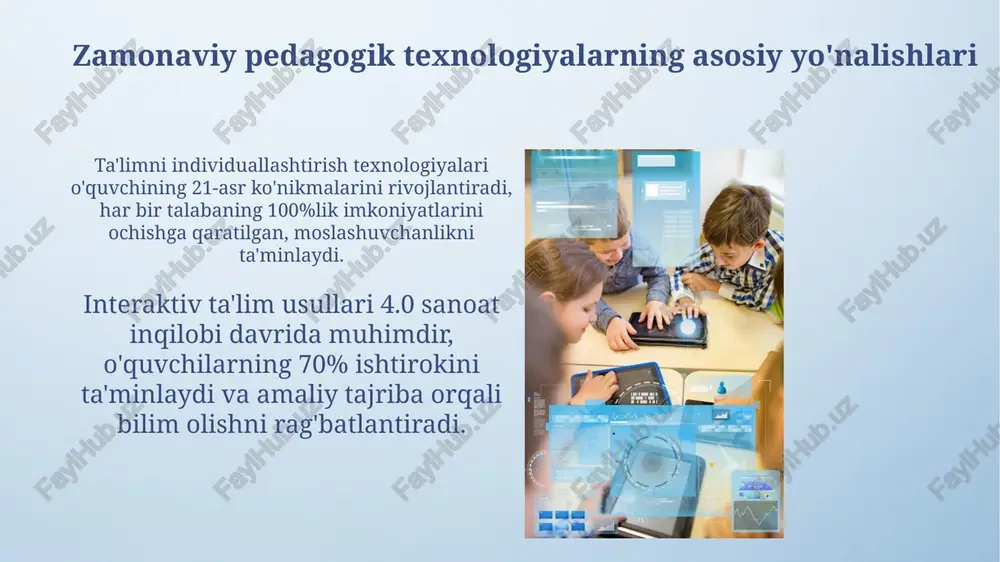 pedagogik texnologiyalarning rivojlanishi - Page 5