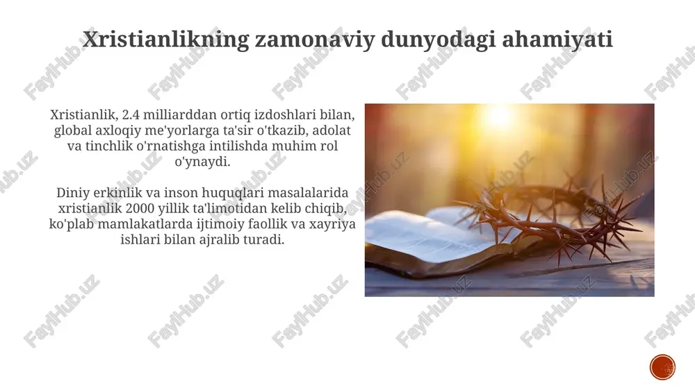 xristianlikning asosiy e'tiqodlari - Page 5