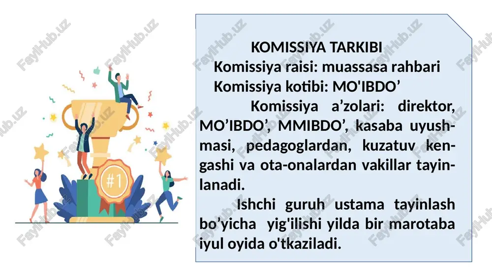 umumiy o’rta ta’lim muassasalarining o’rnak ko’r-satgan xodimlarini rag'batlantirish - Page 5