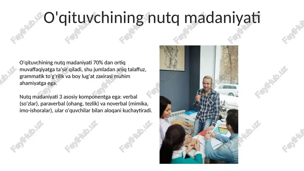 oʻqituvchining kommunikativ qobiliyati - Page 5