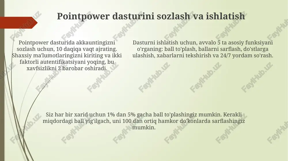 pointpower dasturi - Page 5