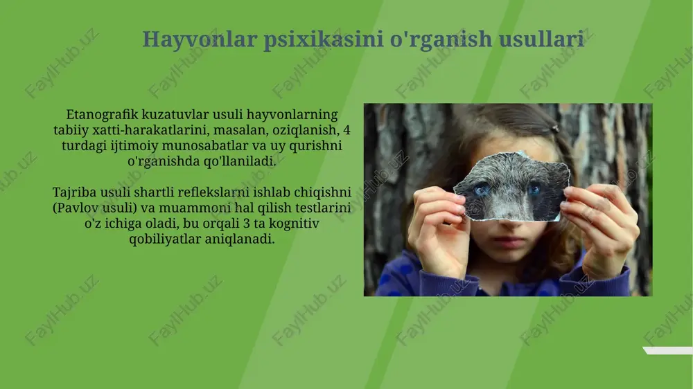 zoopsixologiya va psixologiyaga kirish - Page 5
