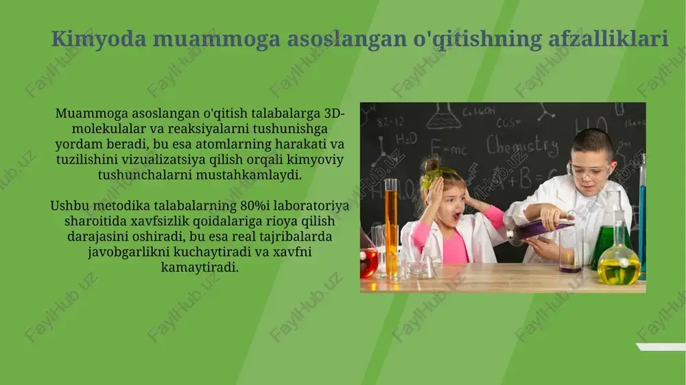 kimyo fanlarini oʻqitishda muammoli metodlardan foydalanish - Page 5