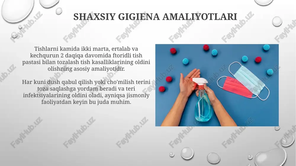 shaxsiy va umumiy gigiyena - Page 5