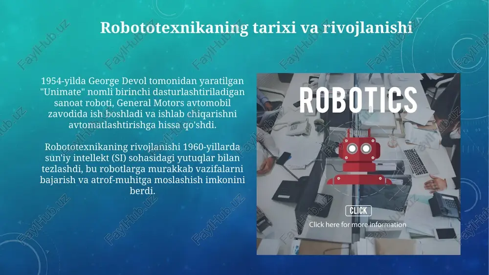 robototexnika va uning imkoniyatlari - Page 5