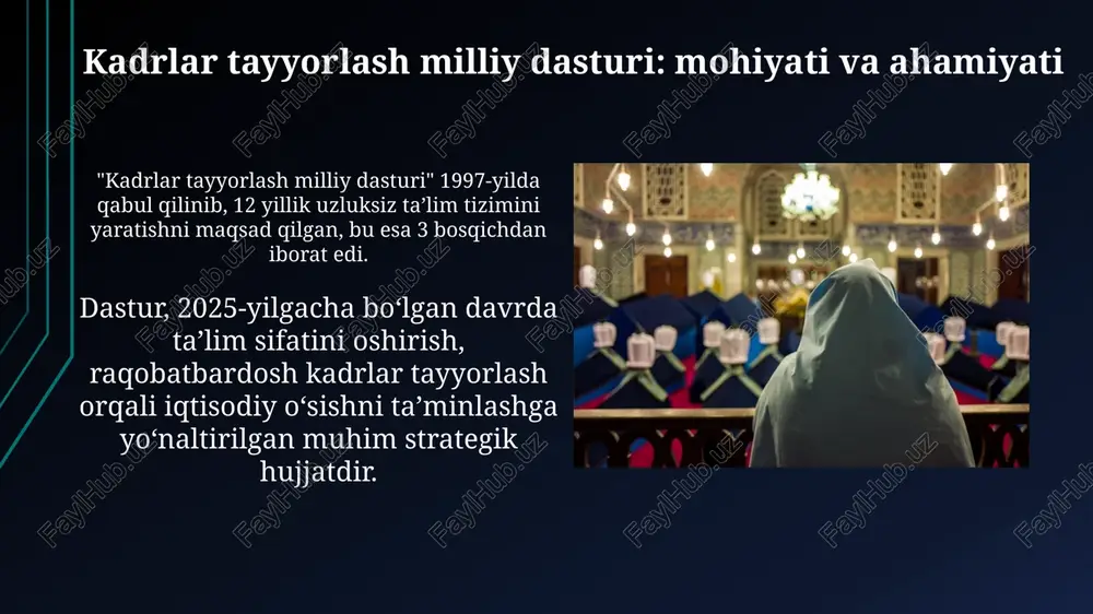 i.a. karimovning ta'lim sohasidagi qarashlari va tamoyillari - Page 5