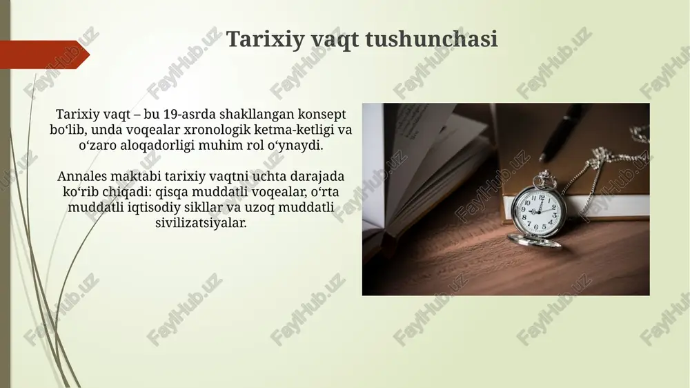 tarixiy qonuniyat va tarixiy vaqt - Page 5