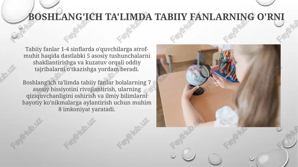 boshlang'ich ta'limda tabiiy fan nazariyasi - Page 5