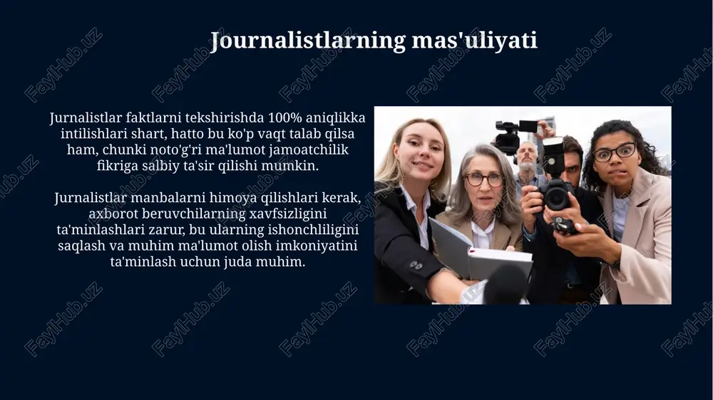 media etikasi: jurnalist va blogrlarning mas’uliyati - Page 5