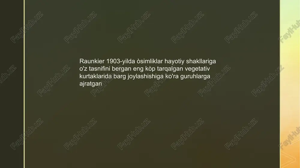 hayotiy shakllar bo'yicha qarashlar va tasniflar - Page 5