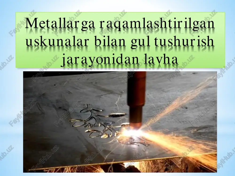 metallarga mexanik ishlov berish - Page 5