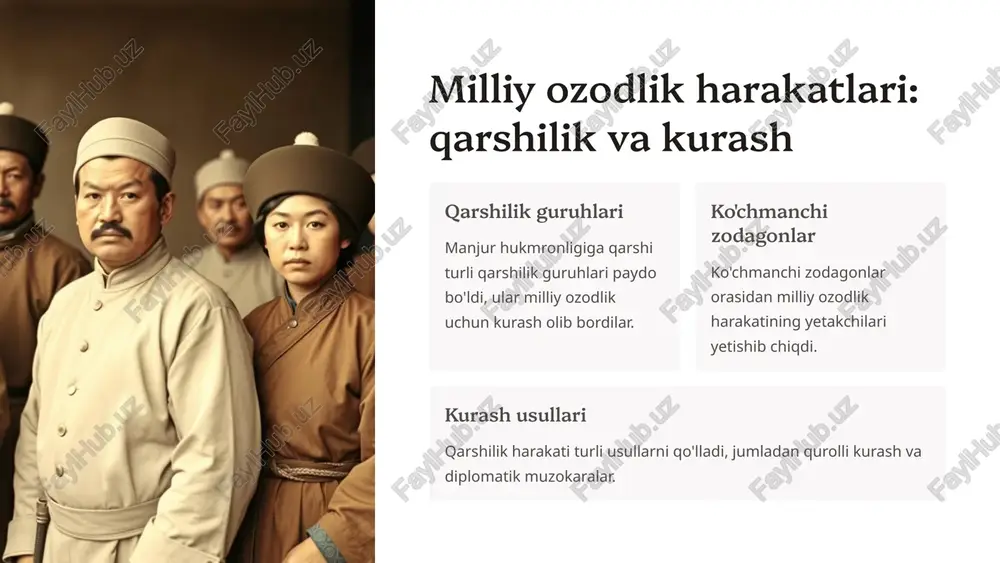 mo'g'uliston: xix asr oxiri va xx asr boshlaridagi voqealar - Page 5