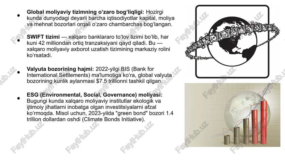 xalqaro moliyaviy munosabatlarning rivojlantirish - Page 5