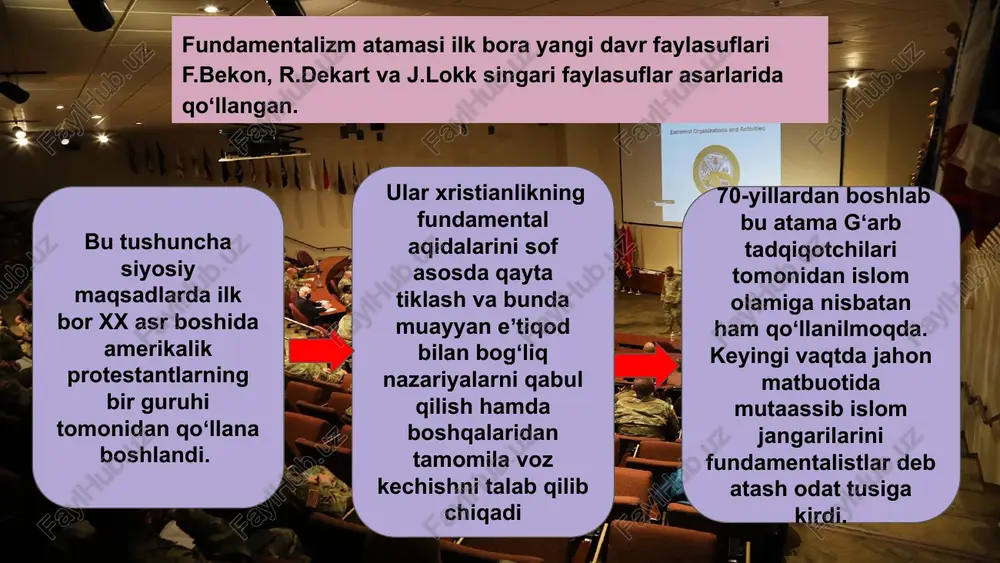 fundamentalizm va ekstremizm tushunchalari - Page 5