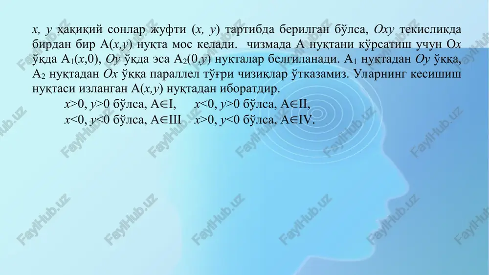 dekart koordinatalar sistemasi - Page 5