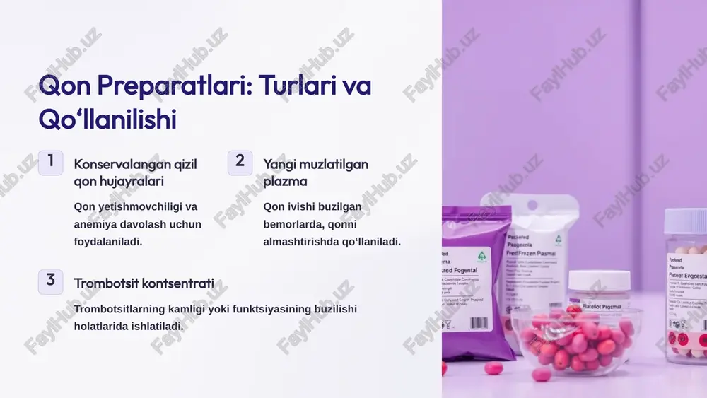 donor qoni manbalari va qon komponentlari - Page 5