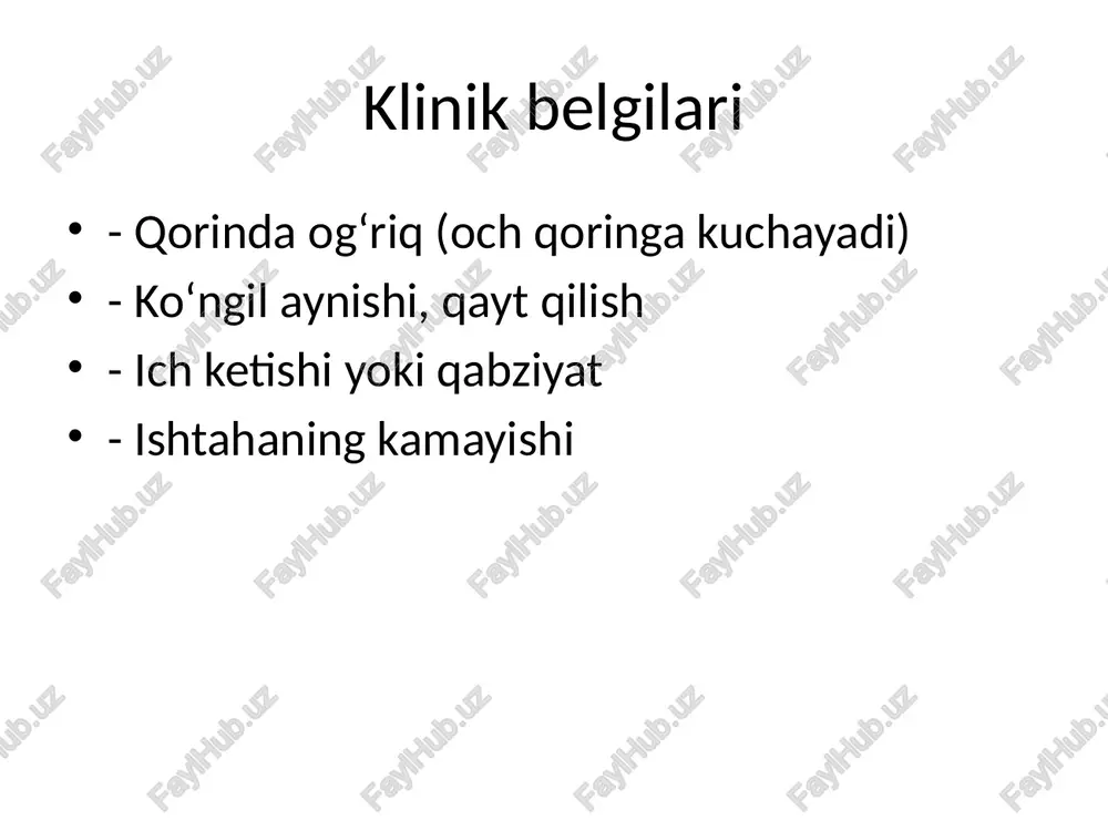 me’da va 12 barmoq ichak yara kasalligi: asoratlari - Page 5