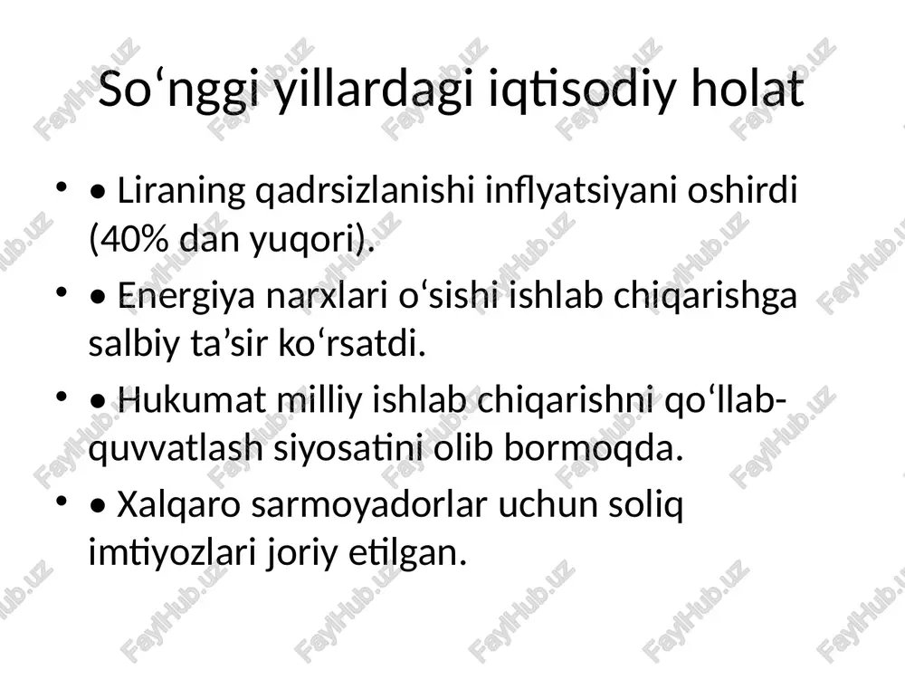 turkiya respublikasining iqtisodiyoti - Page 5