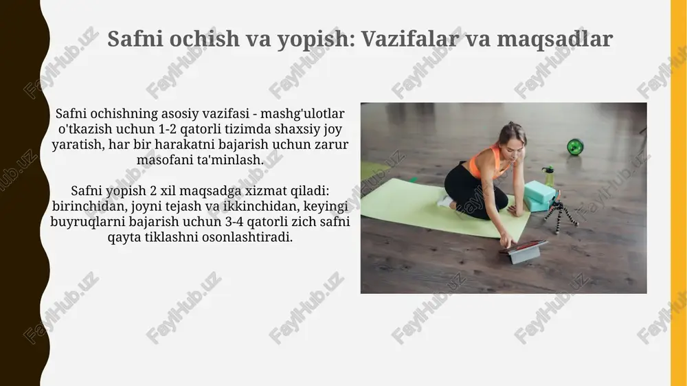 safga turish va qayta saflanishlar - Page 5