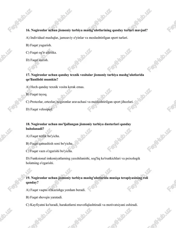 nogironning jismoniy tarbiya usullari - Page 5