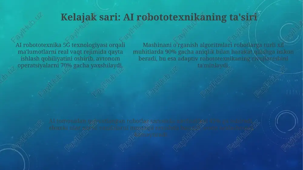 suniy intellektning robototexnikaga tasiri - Page 5