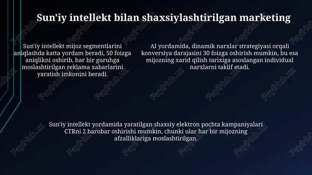 sun'iy intellektning digital marketingdagi o'rni - Page 5
