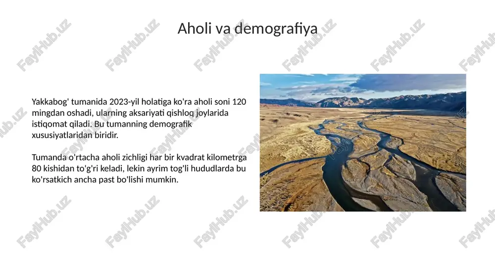 yakkabogʻ tumanini geografiyasi - Page 5