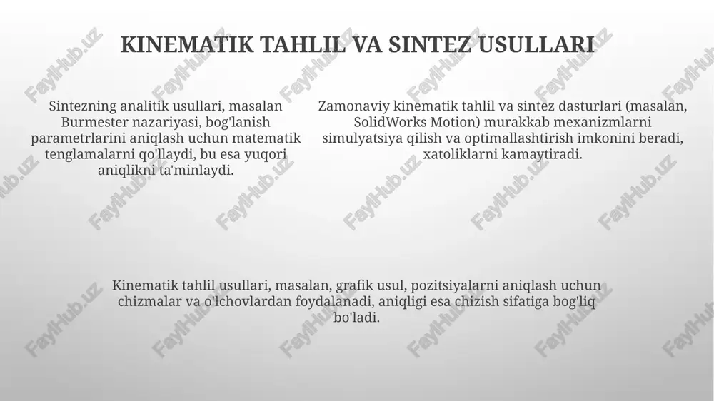 mashina mexanizmlar nazariyasi - Page 5
