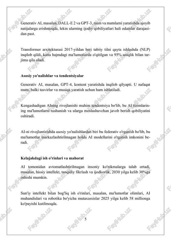 suniy intellekt kelajagi - Page 5