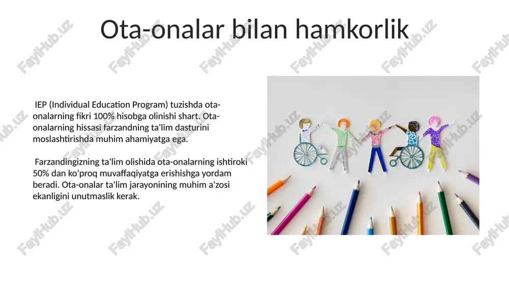 maxsus pedagogikaning asosiy maqsadlari - Page 5