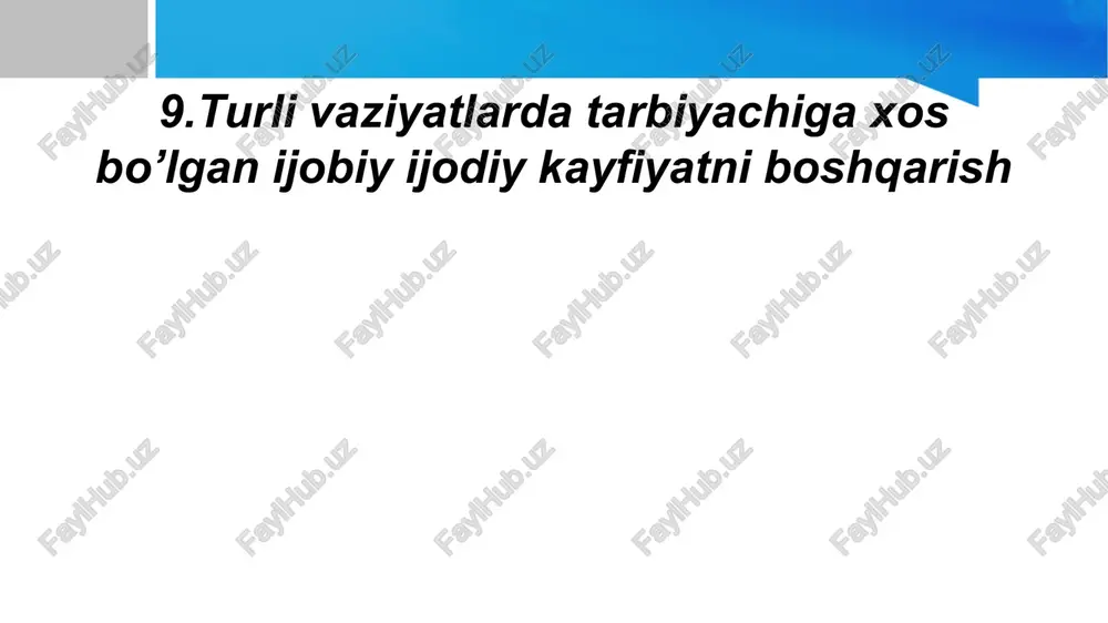 pedagogik mahoratning asosiy komponentlari - Page 5