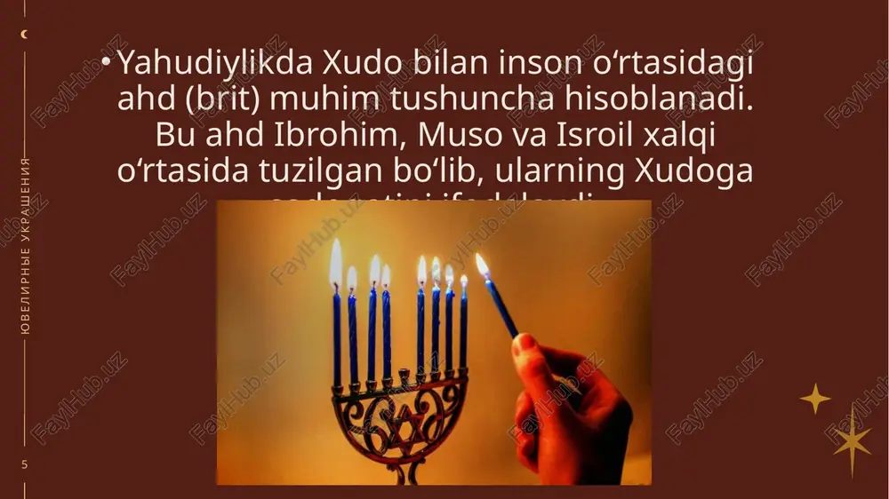 yahudiyliklning bayram va marosimlari - Page 5