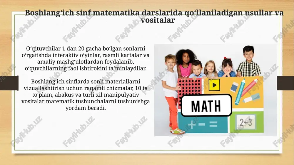 boshlang'ich matematika kursi - Page 5