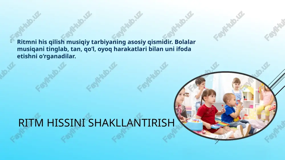 bolalarni musiqiy ritmik harakatlarga o‘rgatish - Page 5