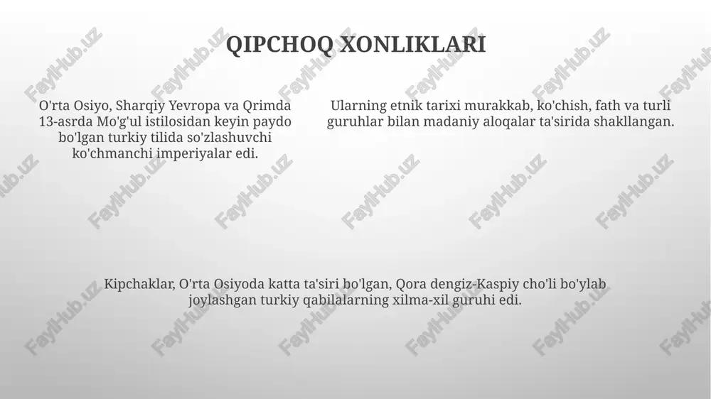 qipchoqlar va ularning etnik tarixi - Page 5