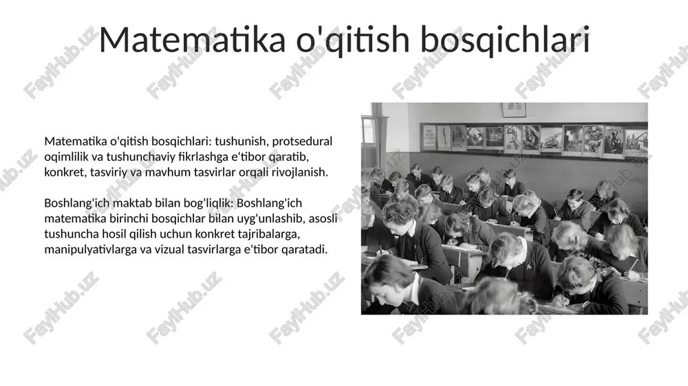 boshlang'ich matematika o'qitish bosqichlari - Page 5