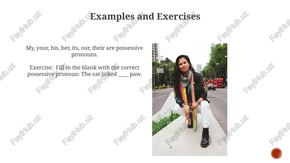 using possessive pronouns correctly - Page 5