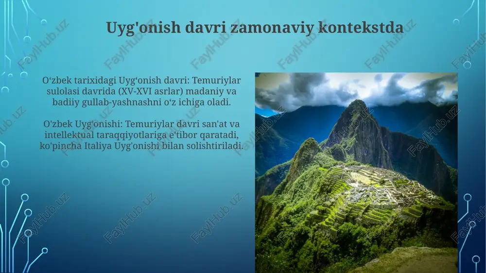 oʻzbekiston tarixida renissas davri - Page 5